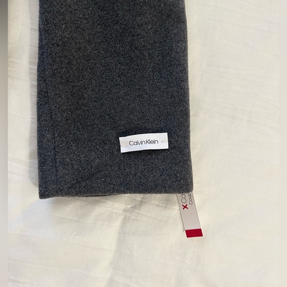 Men’s Grey Calvin Klein Wool Jacket - Picture 2 of 4